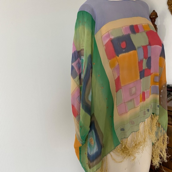 Chico Silk Pancho - Picture 2 of 5